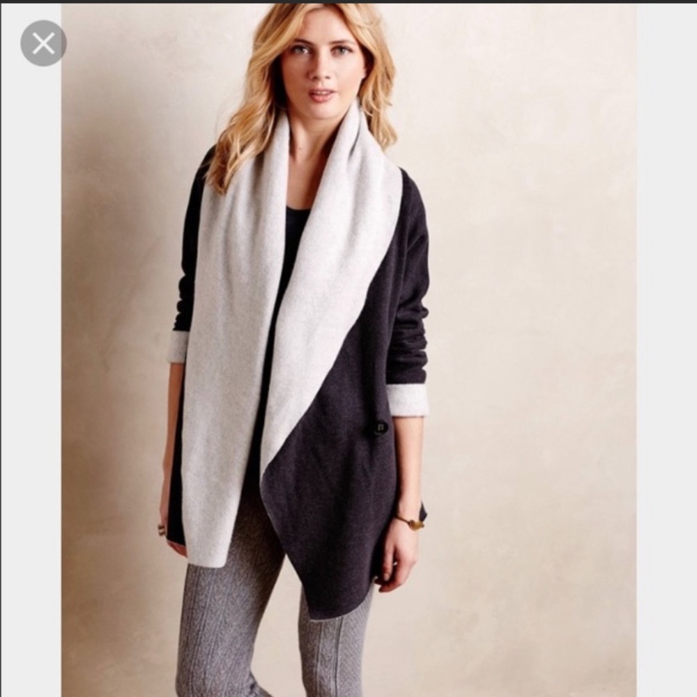 Anthropologie fleece jacket